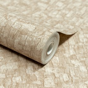 Cetara Beige Abstract Patterned Wallpaper