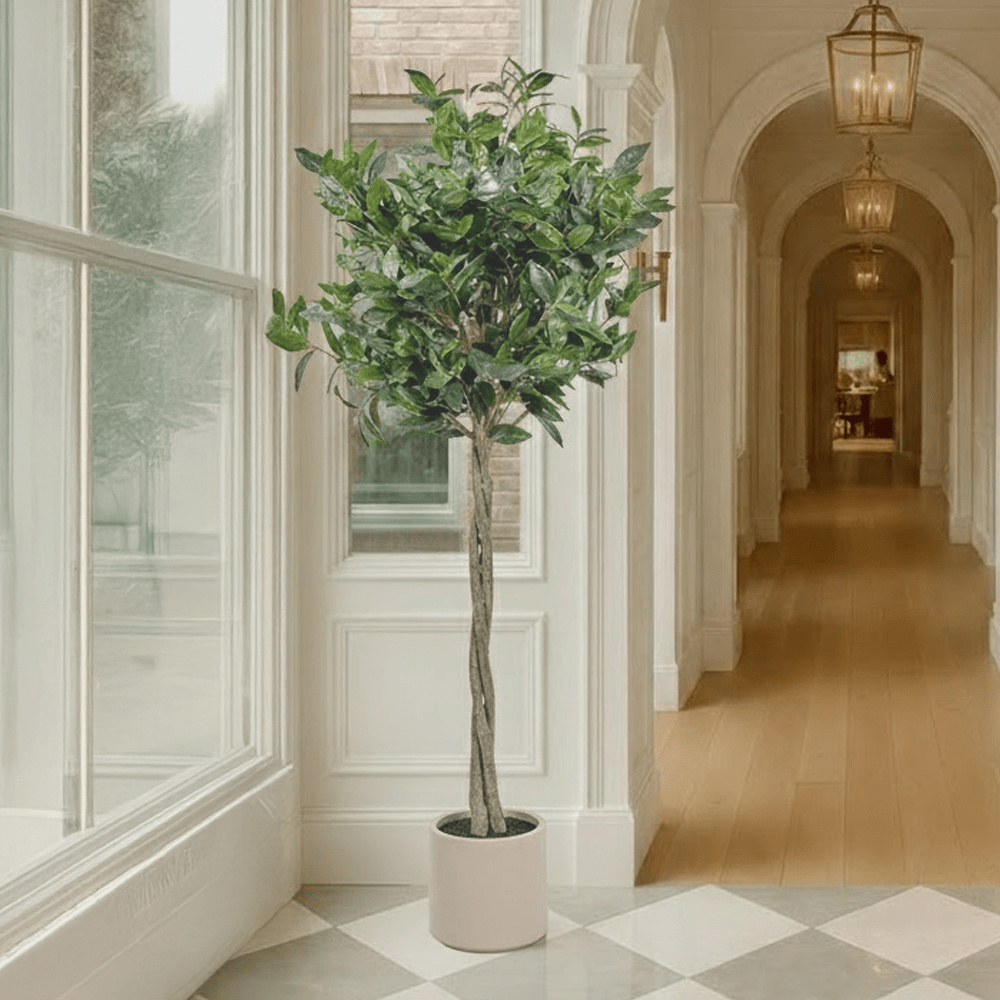 Faux Potted Bay Tree