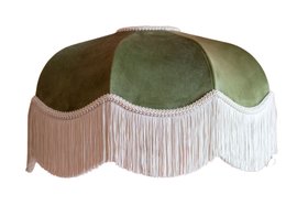 The Pistachio Fringed Lampshade
