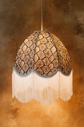 The Bianca Fringed Lampshade