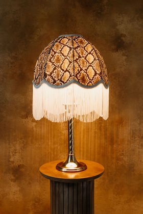 The Bianca Fringed Lampshade