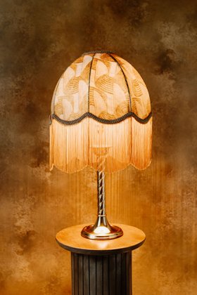 The Brigitte Fringed Lampshade