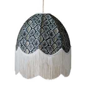 The Bianca Fringed Lampshade