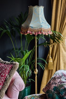 T&T x Nina Watson - The Topaz Damask Lampshade