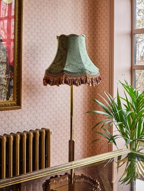 T&T x Nina Watson - The Emerald Damask Lampshade