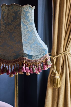 T&T x Nina Watson - The Topaz Damask Lampshade
