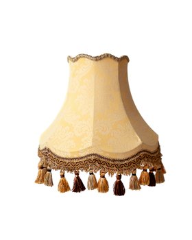 T&T x Nina Watson - The Citrine Damask Lampshade