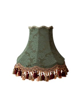 T&T x Nina Watson - The Emerald Damask Lampshade