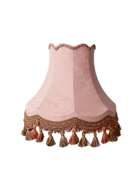 T&T x Nina Watson - The Rose Quartz Damask Lampshade