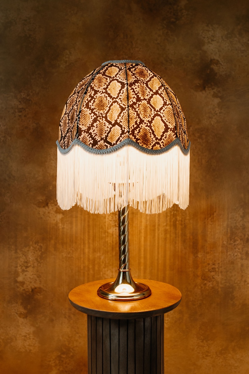 The Bianca Fringed Lampshade