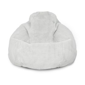 Hygge Faux Fur Beanbag - Grey