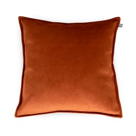 Velvet Cushion - Rust