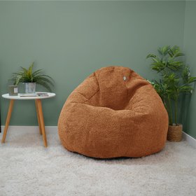 Slouchbag Adult Beanbag - Snug Boucle - Rust