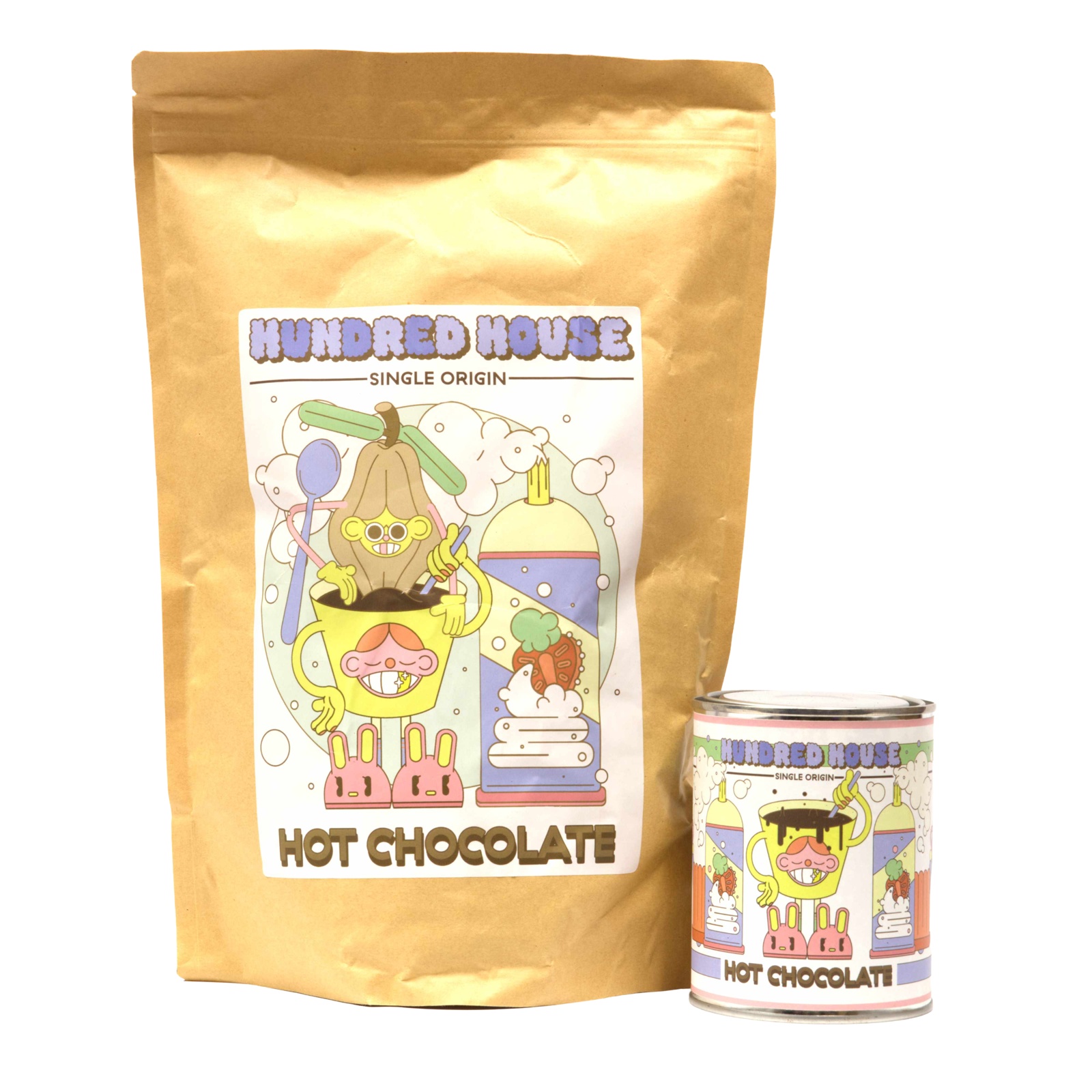 Hundred House Single Origin Hot Chocolate (1KG) (Kitchen, Design Gift, Christmas, Food & Drink)