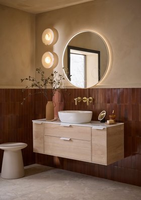 Ca' Pietra Stone Glaze Cola Gloss Brick