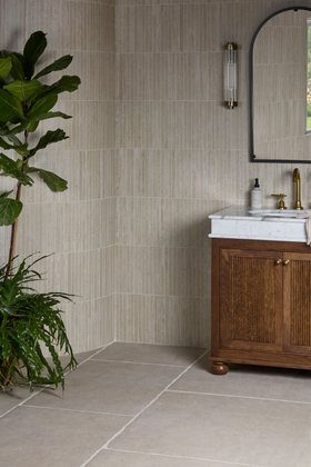 Ca' Pietra Zahara Bamboo Mosaic & Wychwood Porcelain