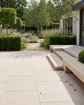 Ca' Pietra Wychwood Limestone Paving Etched