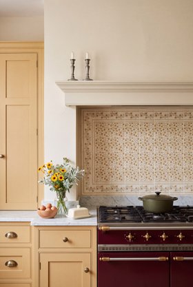 Ca' Pietra x Sanderson STUDIO Anaar Ochre, Border & Corner Lifestyle