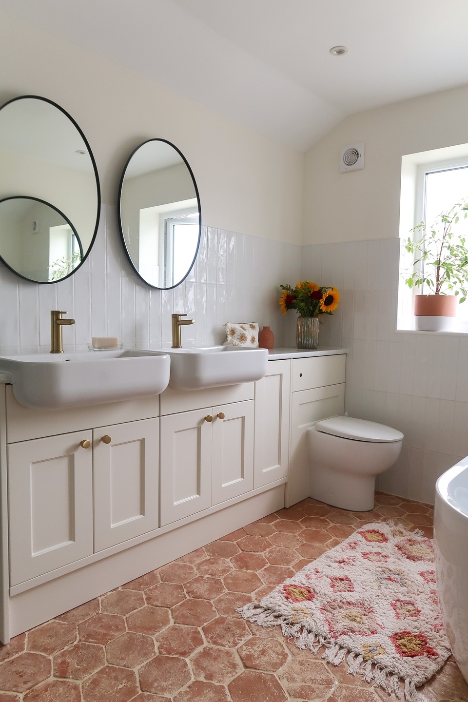 Ca'Pietra Marlborough Terracotta Hexagon- Designer: @Itslucy
