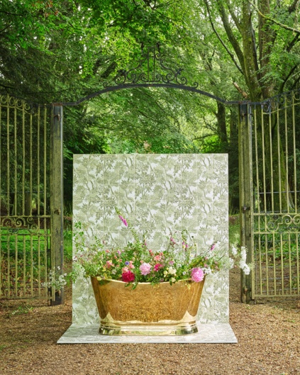 Sanderson X Ca' Pietra   Tapestry Trees Forest