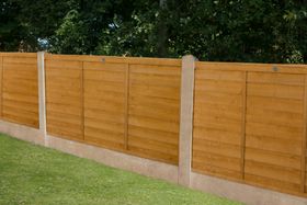 3ft Overlap Fence Panel (W) 1.83m (H) 0.91m