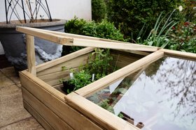 Large Timber Cold Frame