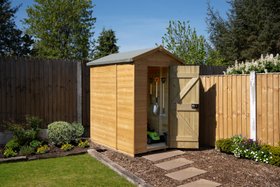 6' x 4' Forest Timberdale 25yr Guarantee Tongue & Groove Pressure Treated Windowless Apex Shed (1.93m x 1.37m)