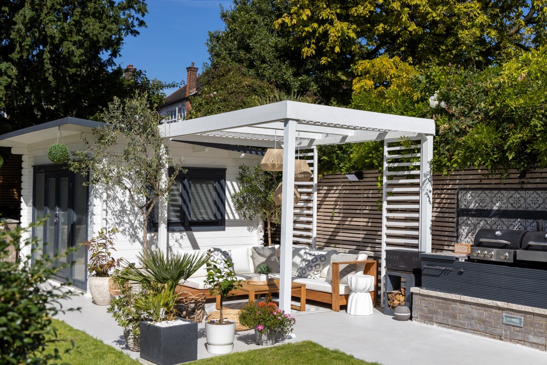 Dining Pergola - (Image Credit: @ourhouseinlondon)