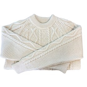 WILD ISLE ARAN KNITTED JUMPER
