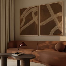 Hygge Framed Canvas Duo