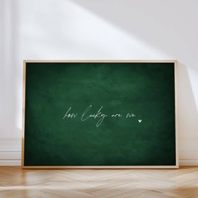 How Lucky Are We - Horizontal / Cocoa