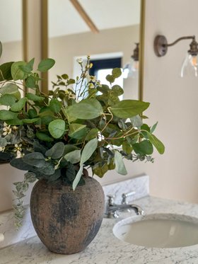 The Faux-liage Base Arrangement