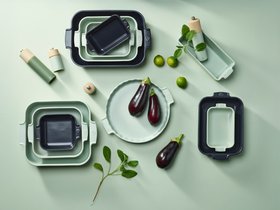 Appolia Aubergine Ceramic Rectangular Baking Dish