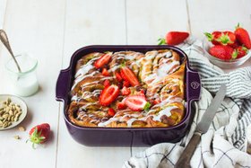 Appolia Aubergine Ceramic Rectangular Baking Dish