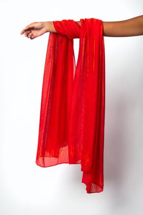 Rio Bamboo Sarong & Scarf - Red Fuchsia