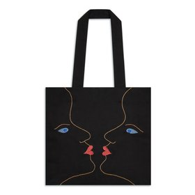 Schiaparelli: Fashion Becomes Art embroidered tote bag