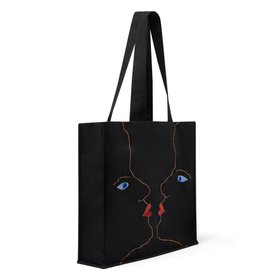 Schiaparelli: Fashion Becomes Art embroidered tote bag
