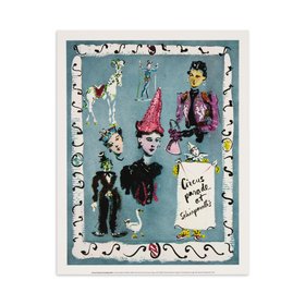 Circus Parade at Schiaparelli's by Christian Bérard - 11 x 14" print