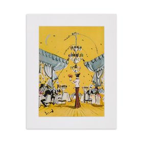 The Floating Restaurant by Christian Bérard – 11 x 14" print