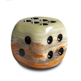 Onyx dice paperweight Christmast 2026
