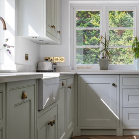 Brass Cup Handles in Antique Gold - (Image provided courtesy of Et Lorem Ltd)