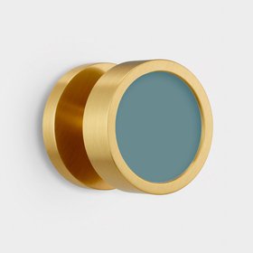 Custom Colour Brass Mortice Door Knobs in Gold