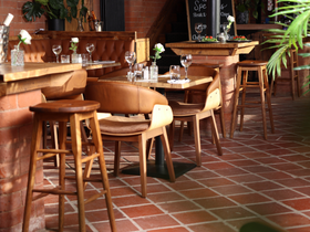 Balmoral Leather Dining Chair - Tan