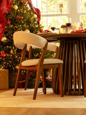 Andersen Fabric Dining Chair - Oatmeal