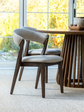 Andersen Fabric Dining Chair - Oatmeal