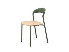 Vegas Stacking Café Chair - Green