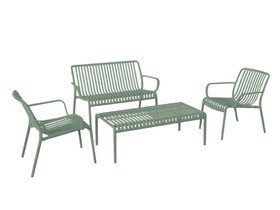 Maldives Four Piece Outdoor Lounge Set - Sage