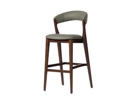 Andersen PU Leather Stool - Olive