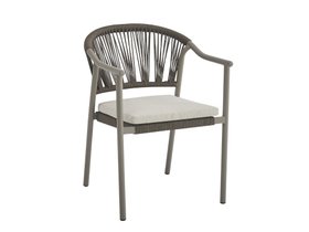 Sorrento Rope Garden Chair with Seat Cushion