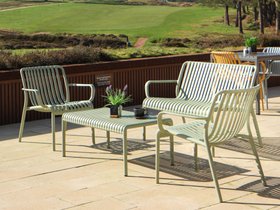 Maldives Four Piece Outdoor Lounge Set - Light Green